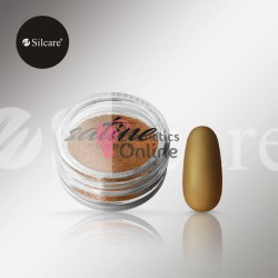 Pudra satinata pentru unghii Bronze Silcare 0.5 g